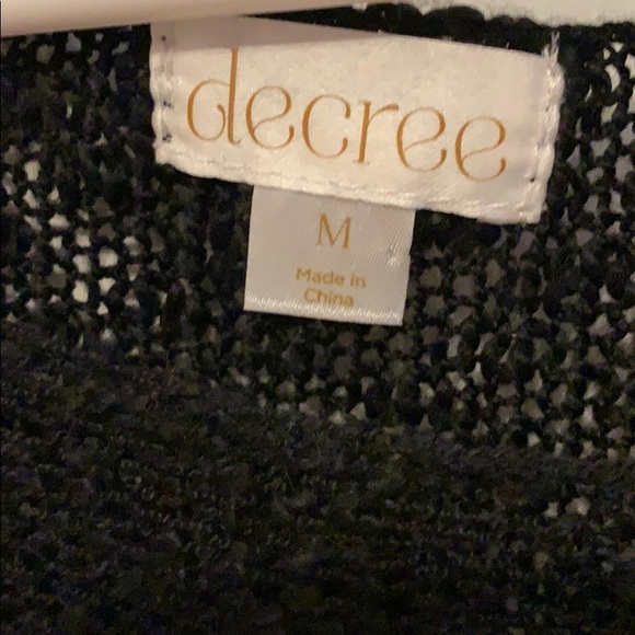 Decree black sweater - Picture 3 of 7